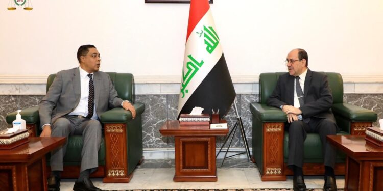 المالكي يستقبل السفير الكويتي