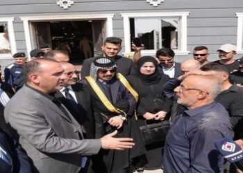 وفد من نواب كتلة ائتلاف دولة القانون يصل الى نينوى
