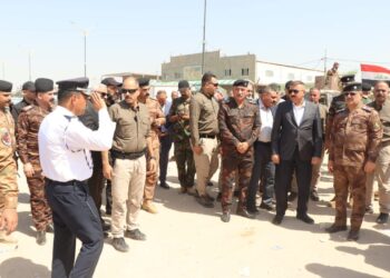 وزير الداخلية يصل الى النجف