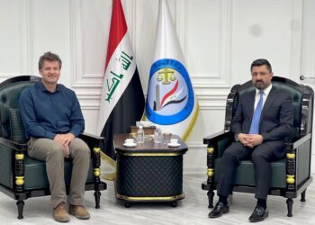 وزير العدل يستقبل وفدا من منظمة ارض البشر الايطالية (TDH)