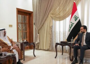 الحلبوسي يستقبل وزير الدولة الاماراتي