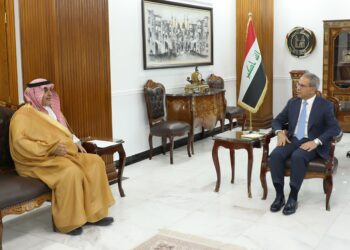 رئيس مجلس القضاء الأعلى يستقبل السفير السعودي