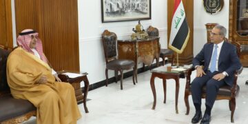 رئيس مجلس القضاء الأعلى يستقبل السفير السعودي