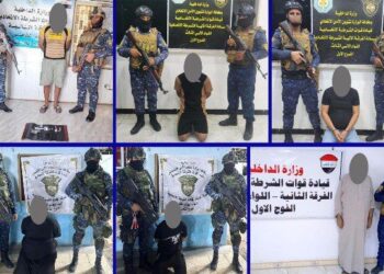 القبض على 6 متهمين بقضايا قانونية مختلفة في بغداد وميسان