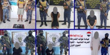 القبض على 6 متهمين بقضايا قانونية مختلفة في بغداد وميسان