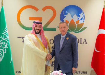 بن سلمان يلتقــي أردوغان على هامش قمة العشرين