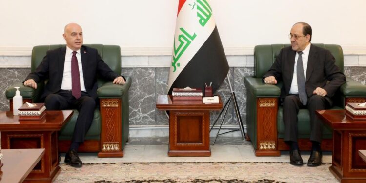 المالكي يستقبل السفير التركي