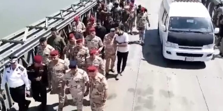 بالفيديو .. نائب قائد العمليات المشتركة يبين اهمية جسر الفاظلية