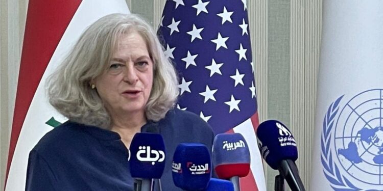 رومانسكي تشيد بخطوة افتتاح وحدة مراقبة الشحن الجوي في مطار بغداد الدولي