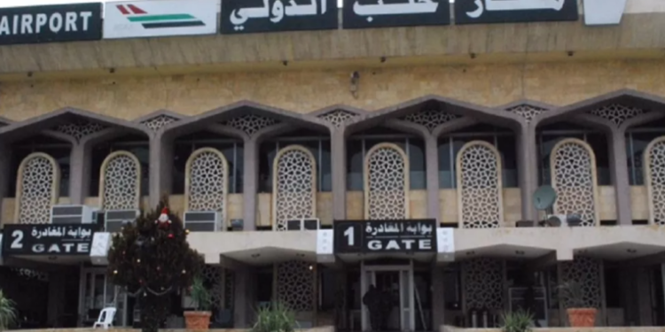 الطيران الإسرائيلي يقصف مطار حلب