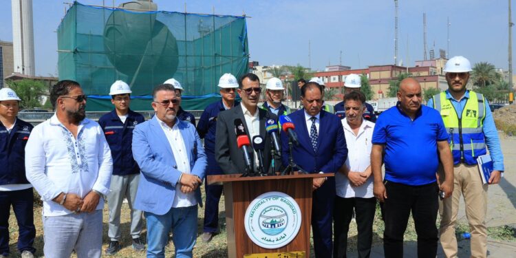 امانة بغداد تنقل نصب النسور لتعارضه مع مشاريع فك الاختناقات المرورية