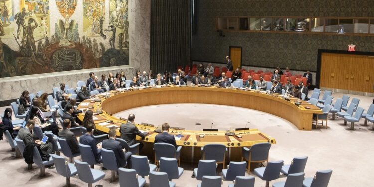 روسيا والصين تفشــلان مشروع قرار أمريكي في مجلس الأمن يخص غزة