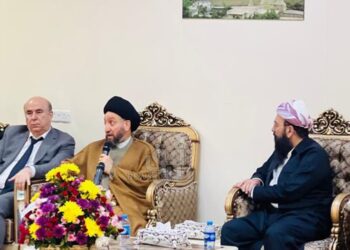 الحكيـــم يزور معبداً للايزيديين في كردستان