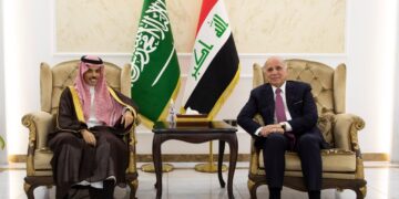 وزير الخارجية السعودي في بغداد