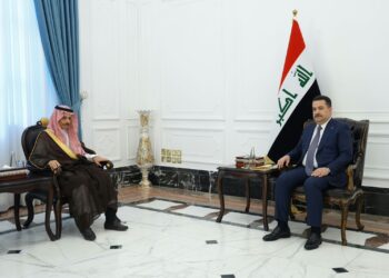السوداني يستقبـل وزير الخارجية السعودي