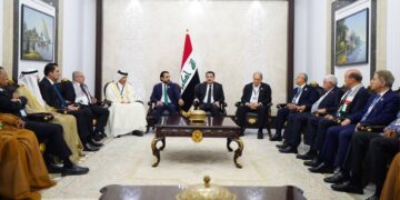السوداني يستقبل رؤساء البرلمانات والوفود العربية المشاركة في أعمال المؤتمر 35 الطارئ للاتحاد البرلماني العربي