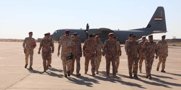 وفد عسكري رفيع يصل إلى مخمور