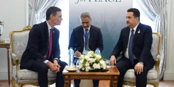 السوداني يلتقي رئيس وزراء إسبانيا