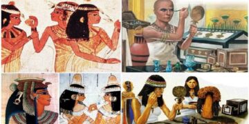 بماذا تزينت نساء الحضارات القديمة ؟