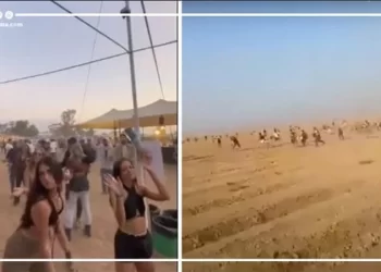 اللحظات الأخيرة لـ(حفلة الموت) بصحراء النقب قبل طوفان الأقصى