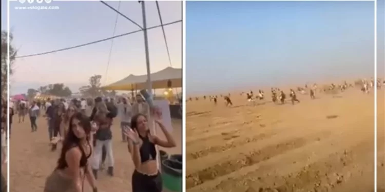 اللحظات الأخيرة لـ(حفلة الموت) بصحراء النقب قبل طوفان الأقصى