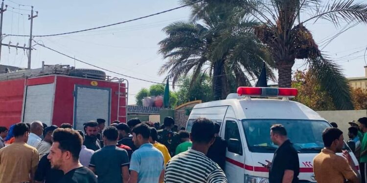 فاجعة جديدة في بابل.. وفاة عائلة كاملة إثر حريق التهم دارهم (صور)