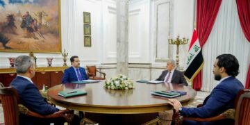 الرئاسات تعقد اجتماعاً في بغداد لبحث مجمل الأوضاع والتطورات