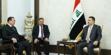 السوداني يستقبل وزير الدولة لشؤون الغاز في تركمانستان