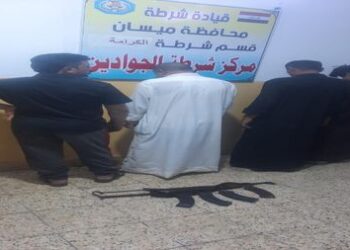 العمارة .. القبض على (4 متهمين) حاولوا اطلاق النار على منزل احد المواطنين