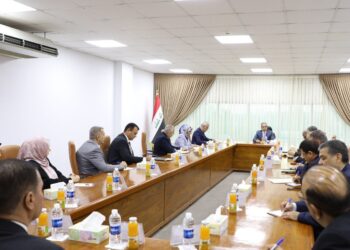 رئيس مجلس القضاء الاعلى يستقبل رئيس واعضاء الادعاء العام