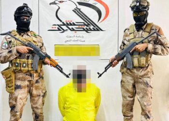 سهل نينوى .. الحشد الشعبي يعتقل احد عناصر داعش