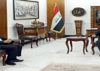 رئيس مجلس القضاء الأعلى يستقبل وزير العمل والشؤون الاجتماعية