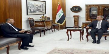 رئيس مجلس القضاء الأعلى يستقبل وزير العمل والشؤون الاجتماعية