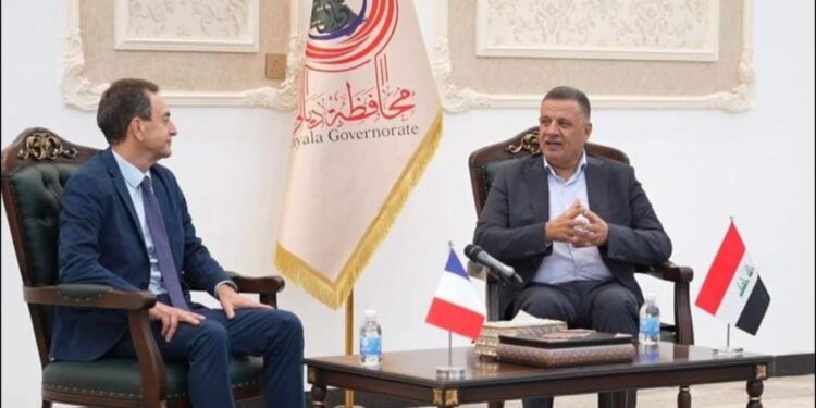السفير الفرنسي في ديالى