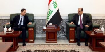 المالكي يستقبل السفير الفرنسي
