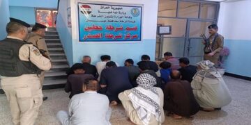 ميسان .. القبض على (14) متهمًا طرفي مشاجرة عشائرية