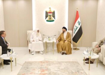 الحكيم يلتقي رئيس طائفة الصابئة المندائيين