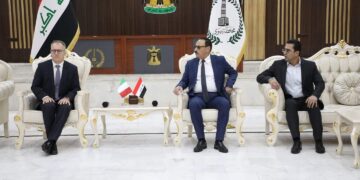 محافظ نينوى يستقبل السفير الايطالي