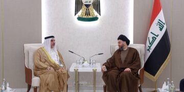 الحكيم يلتقي رئيس لجنة مكافحة المخدرات والمؤثرات العقلية النيابية