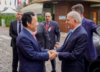رئيس الجمهورية يصل الى مقر منظمة الاغذية والزراعة