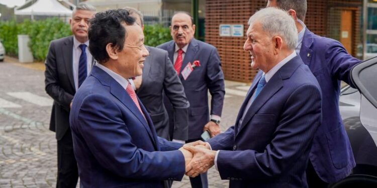 رئيس الجمهورية يصل الى مقر منظمة الاغذية والزراعة