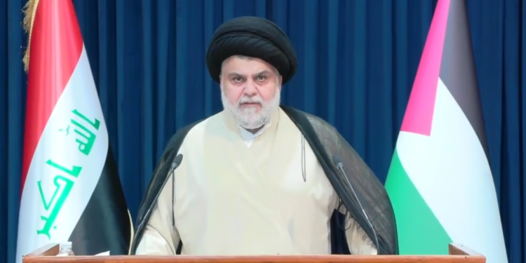 الصدر يدعو الدول كافة وعلى رأسها (السعودية وايران) السعي لايصال المياه لجمهورية غزة