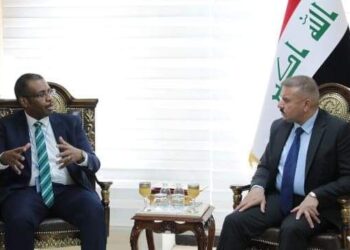 وزير الداخلية يلتقي رئيس مكتب الأمم المتحدة في العراق