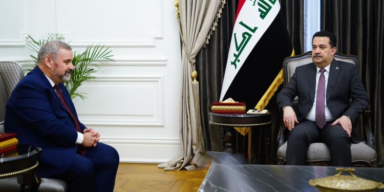 السوداني يلتقي سفير الاتحاد الأوروبي