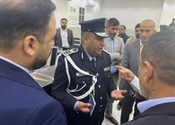 الاعلان عن افتتاح قسم الجواز الإلكتروني في المثنى ,, برعاية الشمري