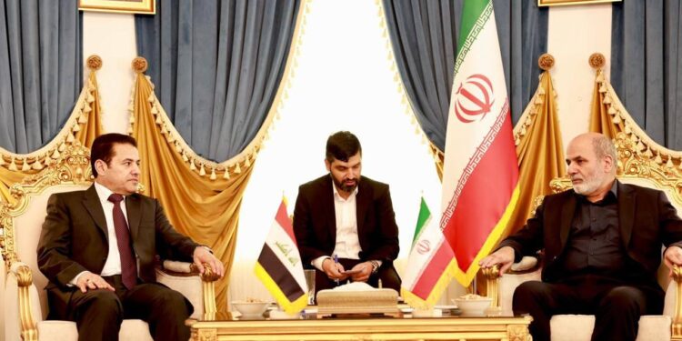 الاعرجي يؤكد المضي بتنفيـــذ كافة فقرات الاتفاق الامني