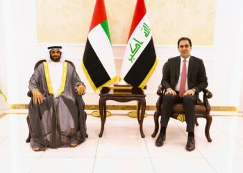 المندلاوي يلتقي نظيره الاماراتي
