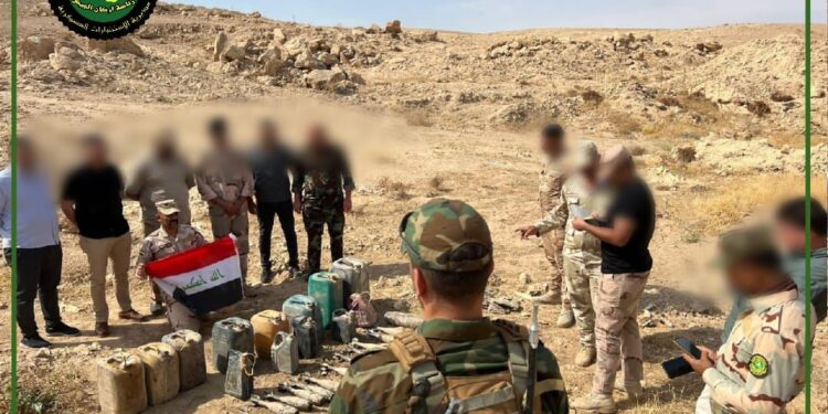 ضبط نــفق لـ “داعش” يحتوي مواد شديدة الانفجار في نينوى