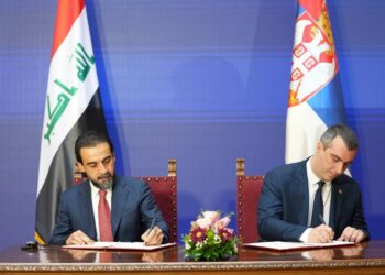 الحلبوسي يعلن توقيع مذكرة تفـــاهم مع صربيا للتعاون البرلماني