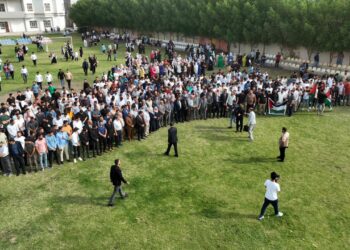 الانبار .. تنظيم وقفة وصلاة الغائب على ضحايا غزة